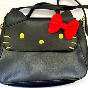 Hello kitty x ModCloth black purse